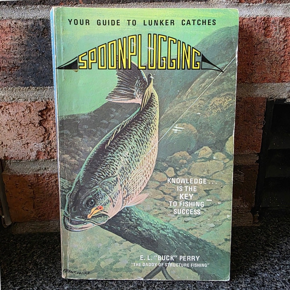 Spoonplugging Lunker Catches Buck Perry 1979 PB 1st Ed 3rd Print Fishing